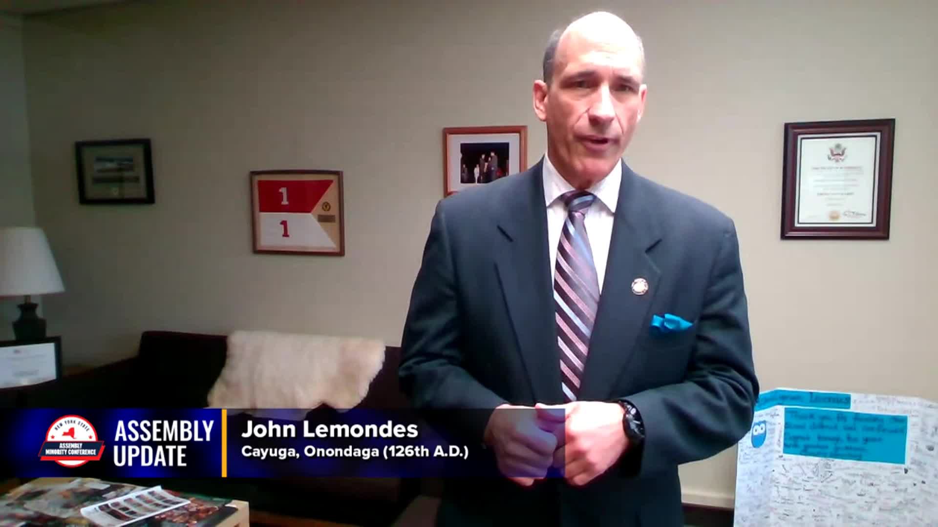 Thumbnail image for Assembly Update - John Lemondes - 06/11/2025