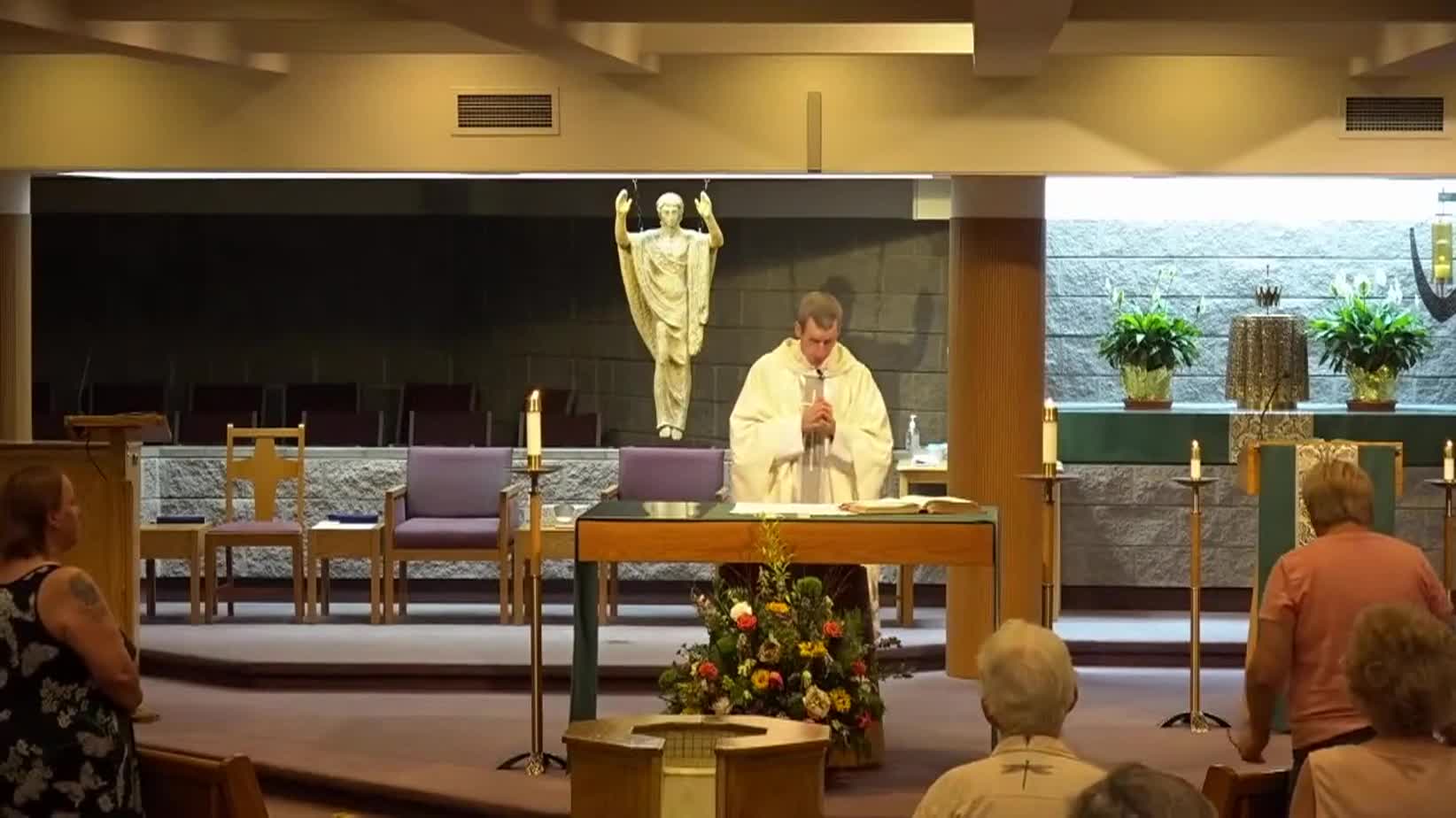Thumbnail image for St Augustine's & St Mary's Mass for Wednesday of the Fifteenth Week in Ordinary Time - 07/16/2025