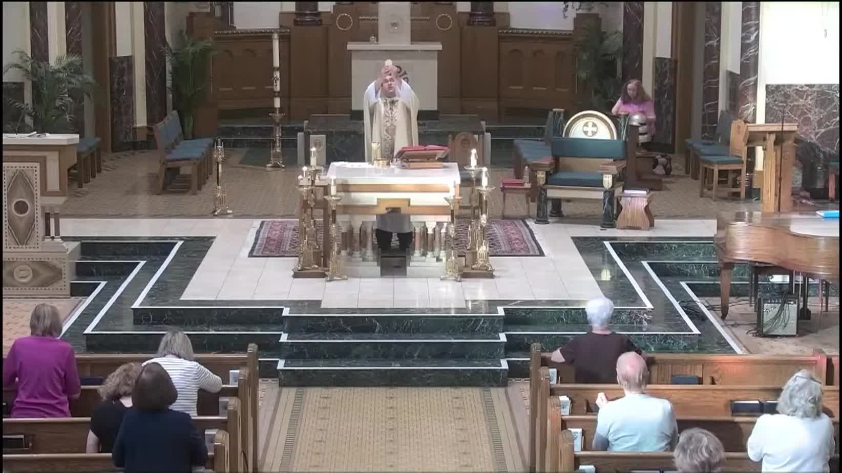 Thumbnail image for St Mary's & St Augustine's Mass for Memorial of Saints Martha Mary & Lazarus - 07/29/2025