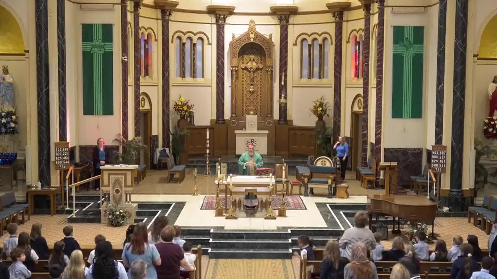 Thumbnail image for St. Mary's & St. Augustine's Mass for Monday of the Thirtieth Week in Ordinary Time - 10/27/2025