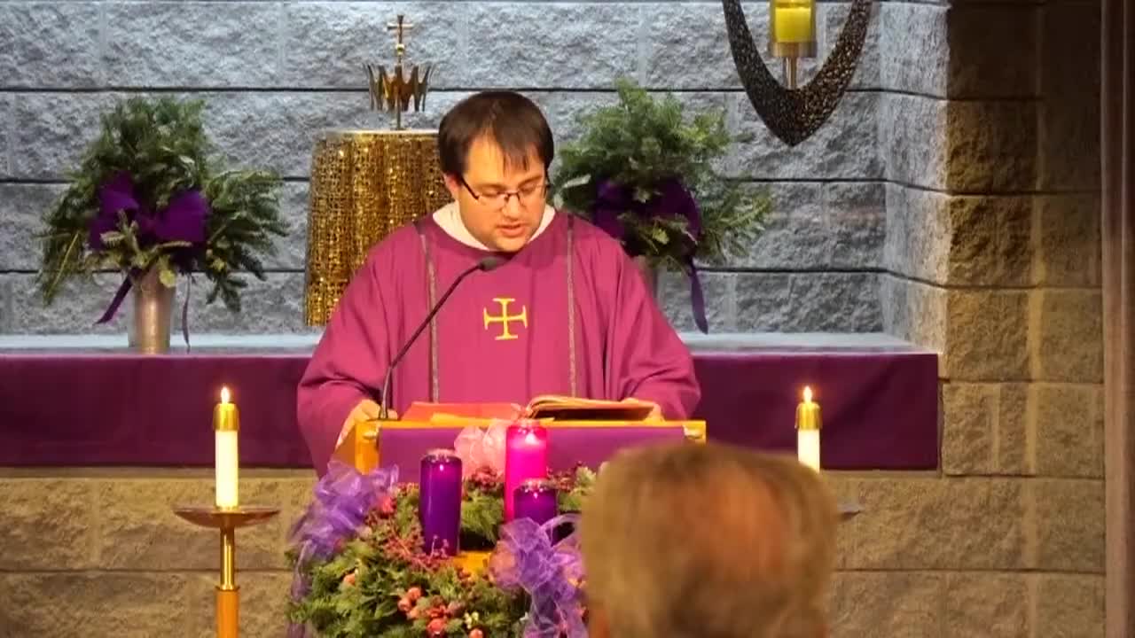 Thumbnail image for St. Augustine's & St. Mary's Mass for Wednesday of the Third Week of Advent - 12/17/2025