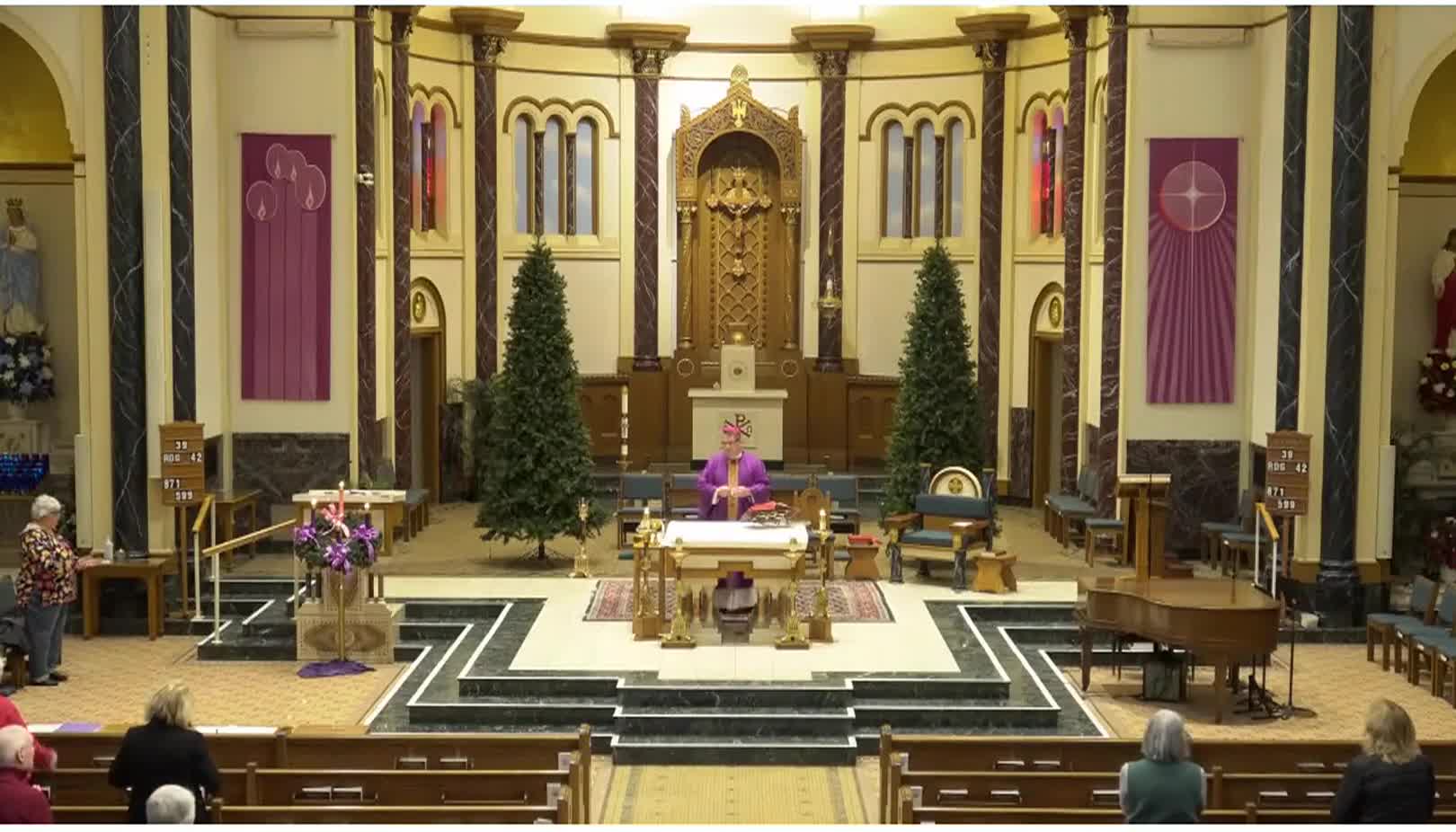 Thumbnail image for St. Mary's & St. Augustine's Mass for Monday of the Fourth Week of Advent - 12/22/2025