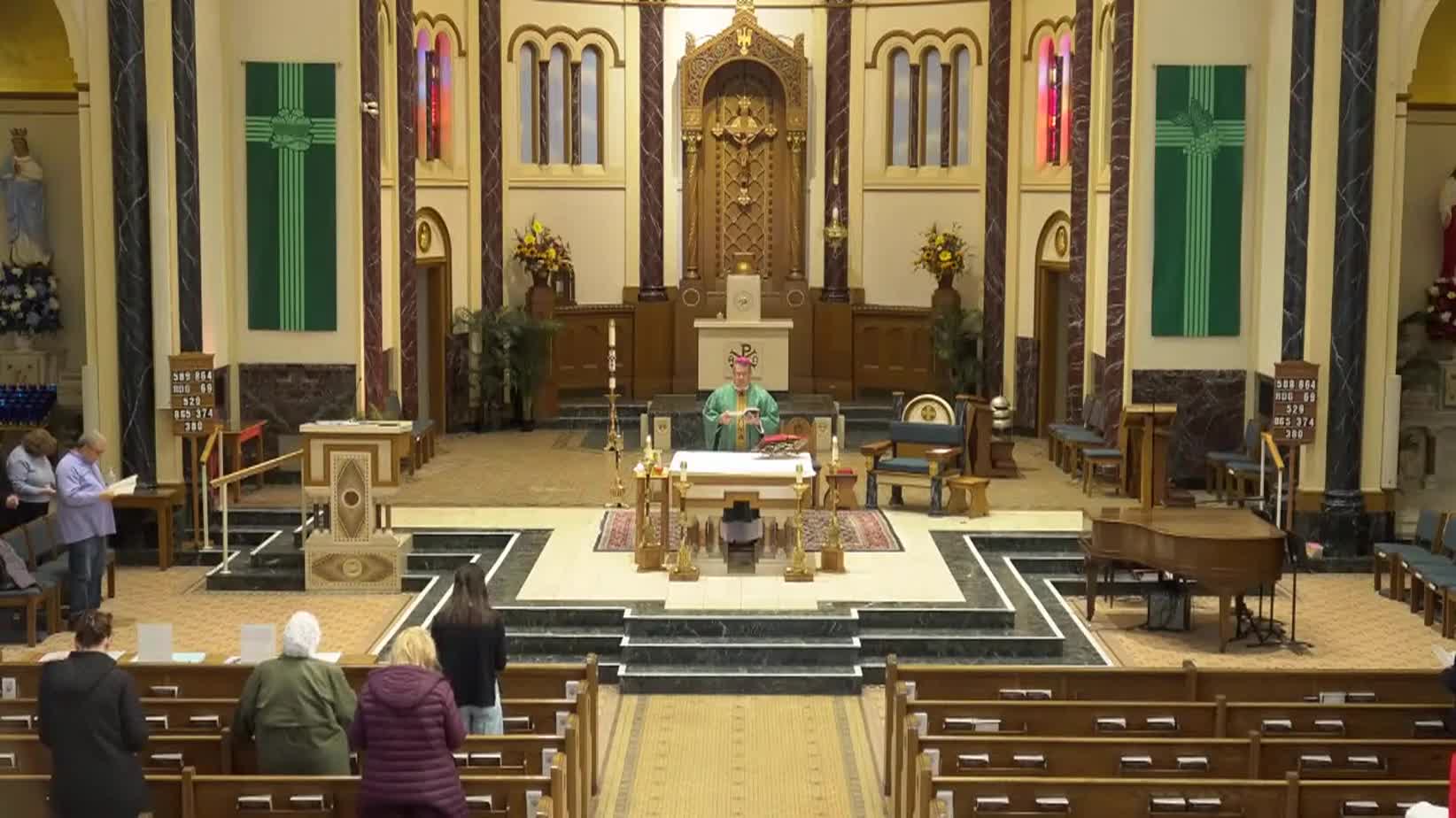 Thumbnail image for St. Mary's & St. Augustine's Mass for Monday of the Sixth Week in Ordinary Time - 02/16/2026