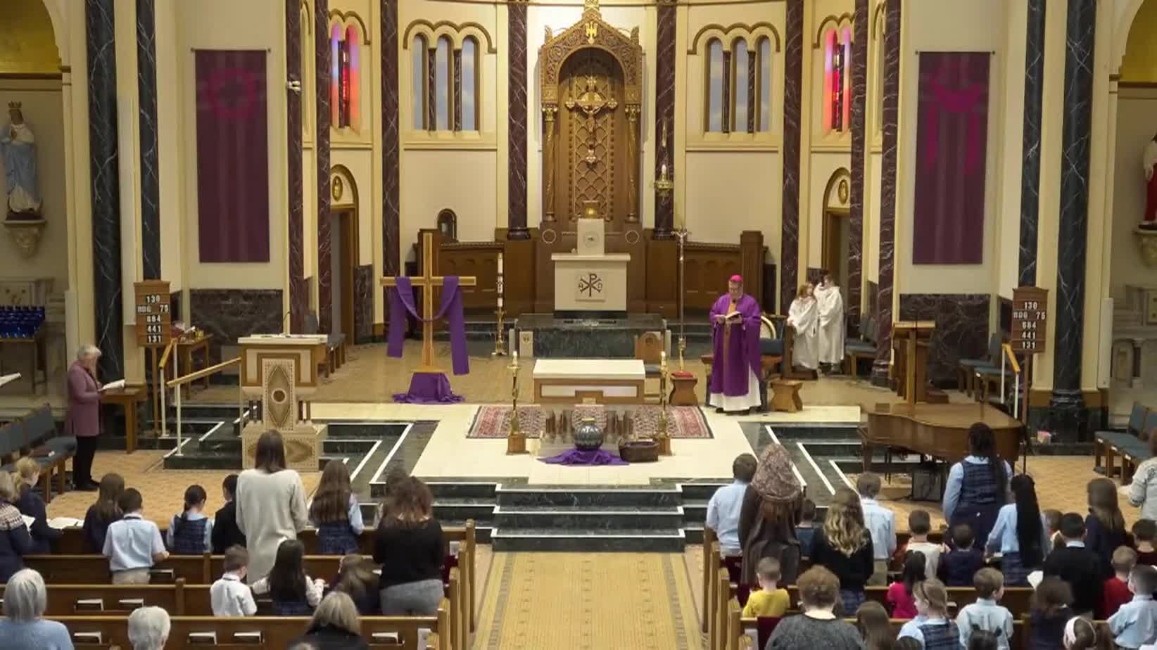 Thumbnail image for St. Mary's & St. Augustine's Mass for Monday of the First Week of Lent - 02/23/2026