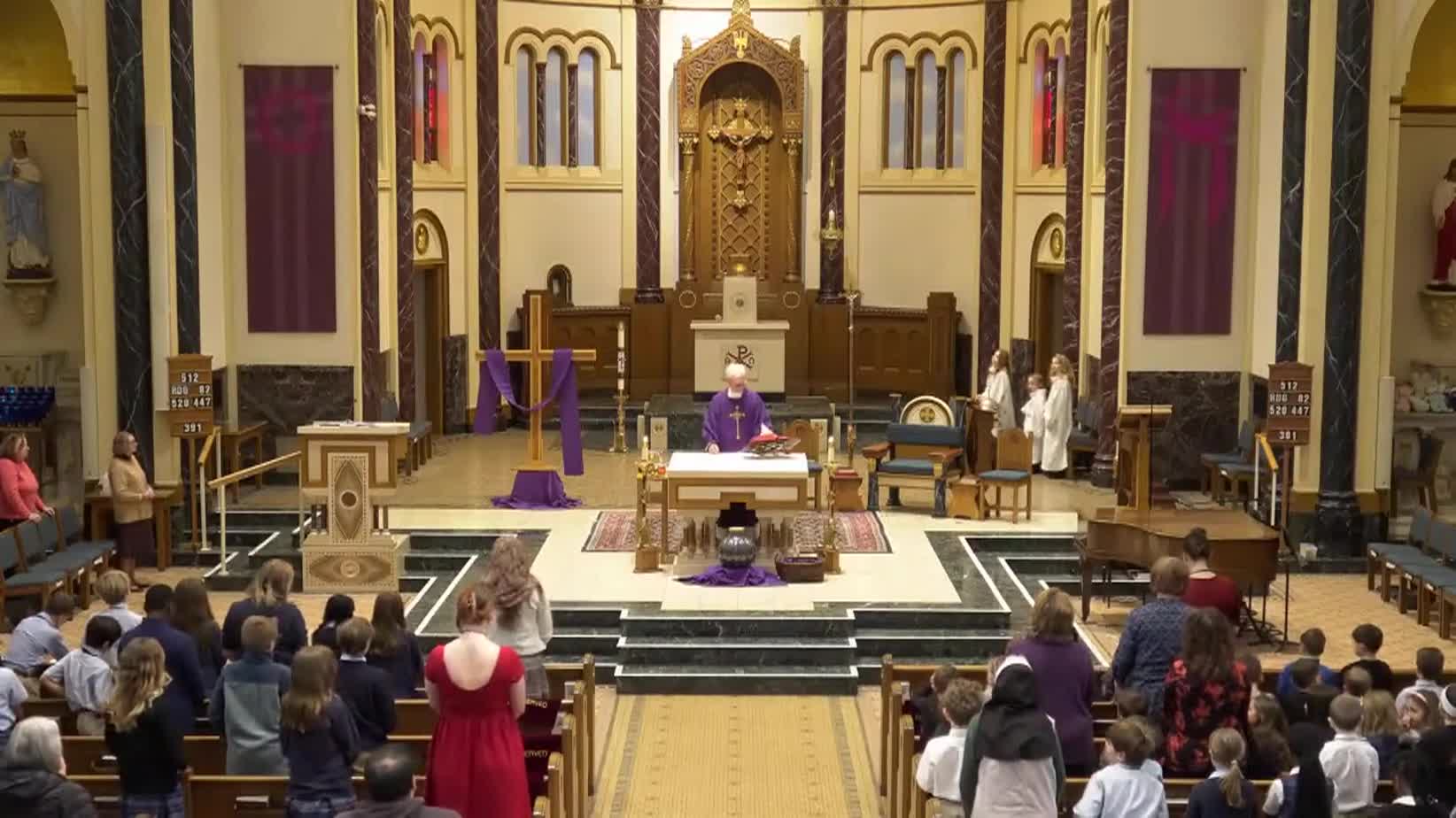 Thumbnail image for St. Mary's & St. Augustine's Mass for Monday of the Fourth Week of Lent - 03/16/2026