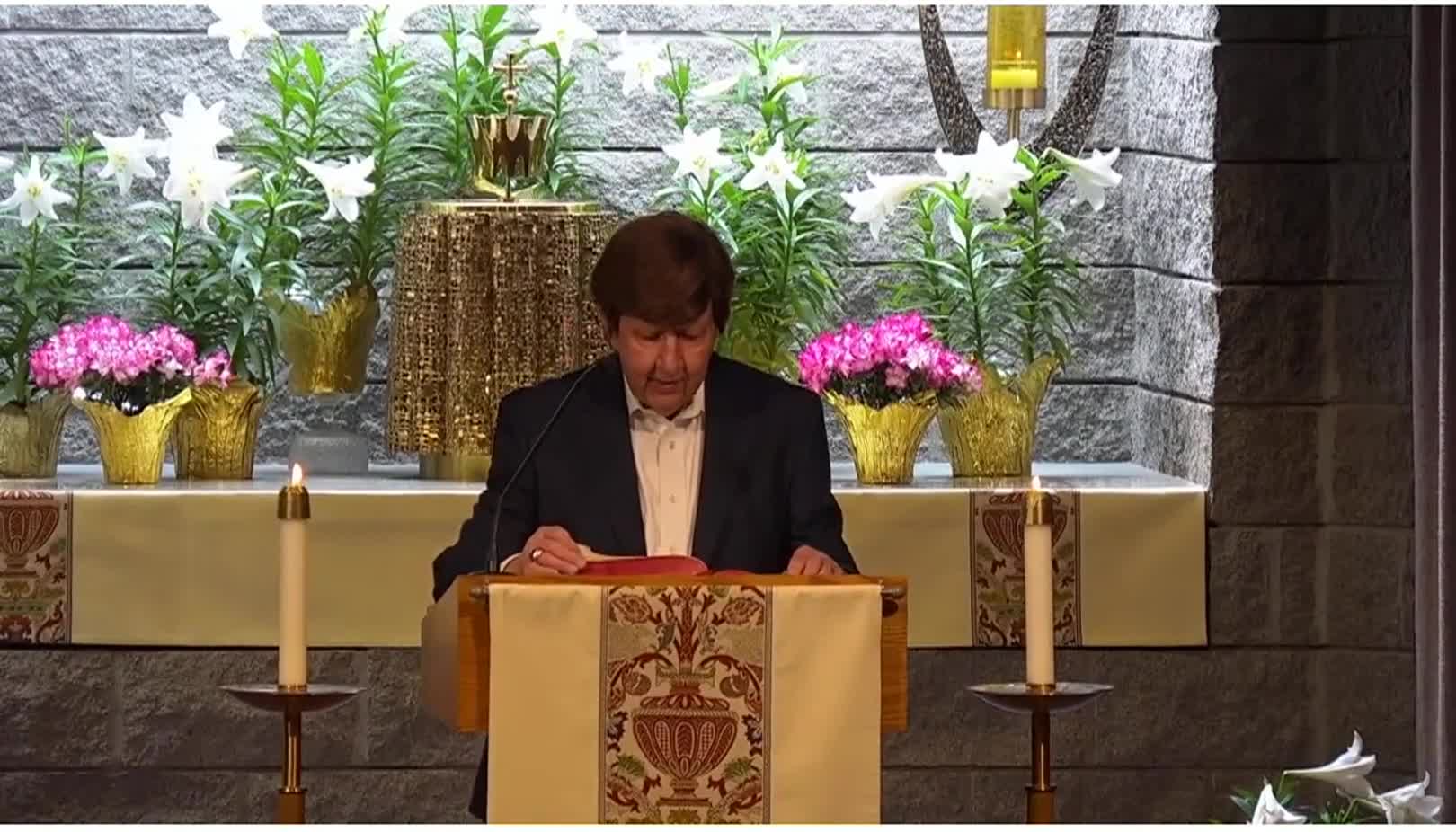 Thumbnail image for St. Augustine's and St. Mary's Mass for Wednesday of the Sceond Week of Easter - 04/15/2026