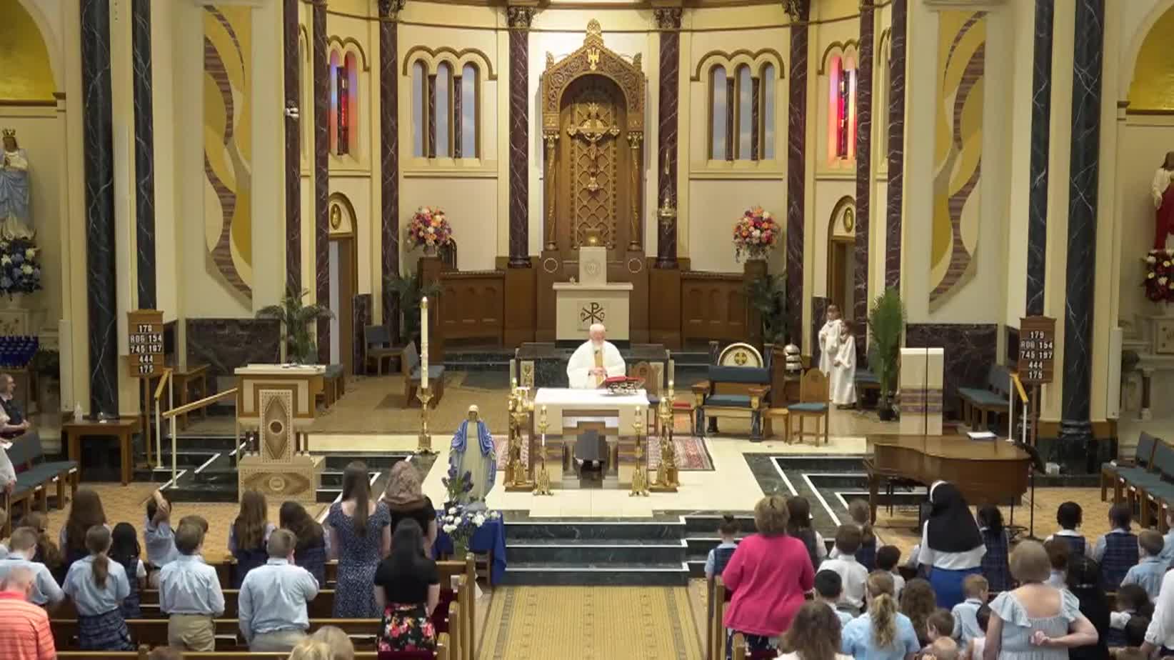 Thumbnail image for St. Mary's & St. Augustine's Mass for Monday of the Seventh Week of Easter - 05/18/2026
