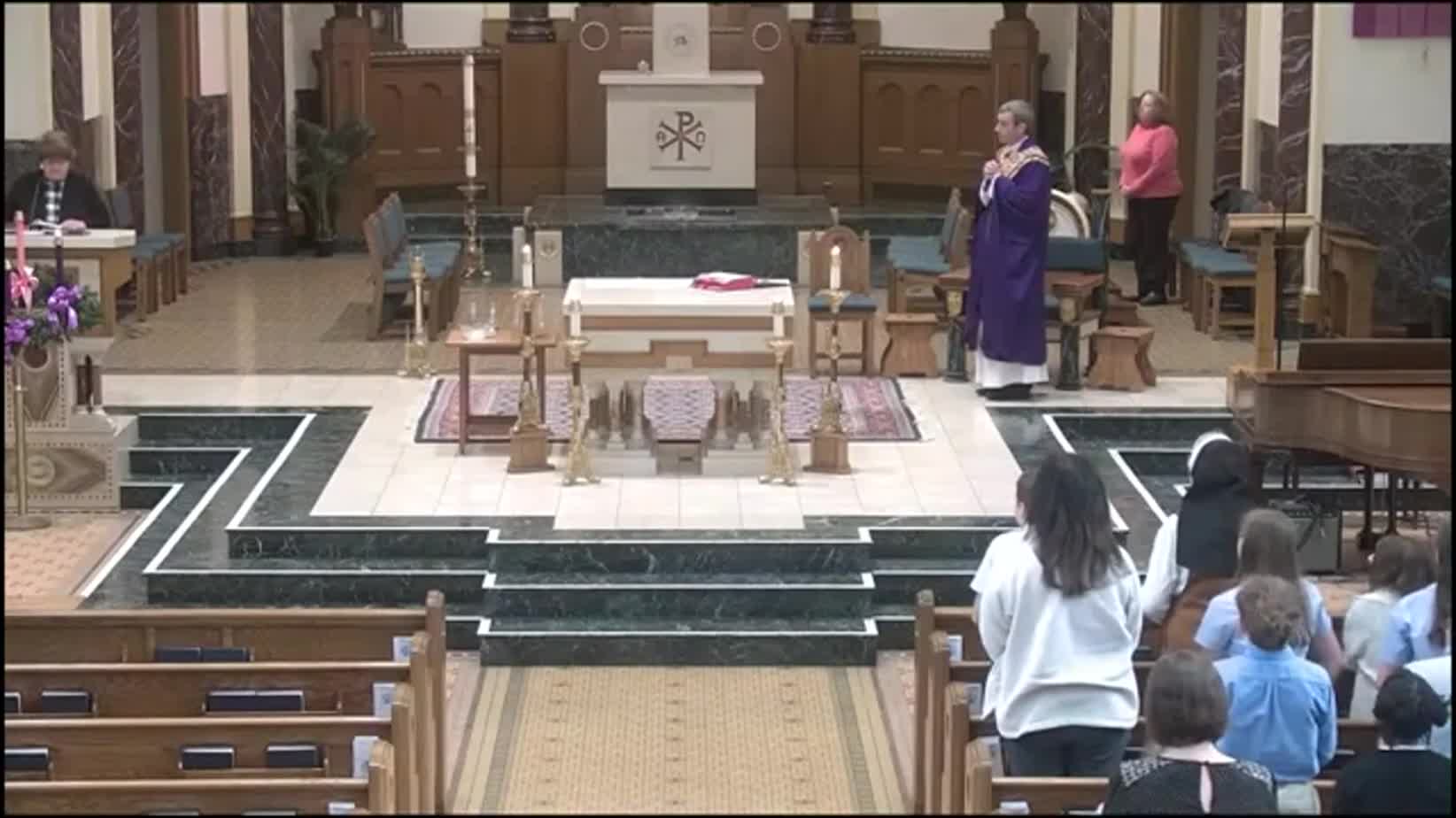 Thumbnail image for St Mary's & St Augustine's Mass for Monday of the First Week of Advent - 12/08/2024
