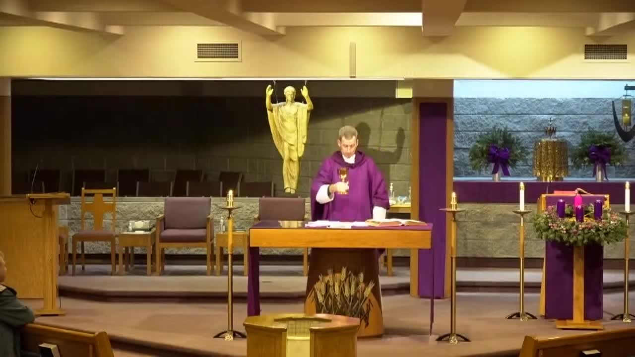 Thumbnail image for St Augustine's & St Mary's Mass for Wednesday of the Second Week of Advent - 12/15/2024