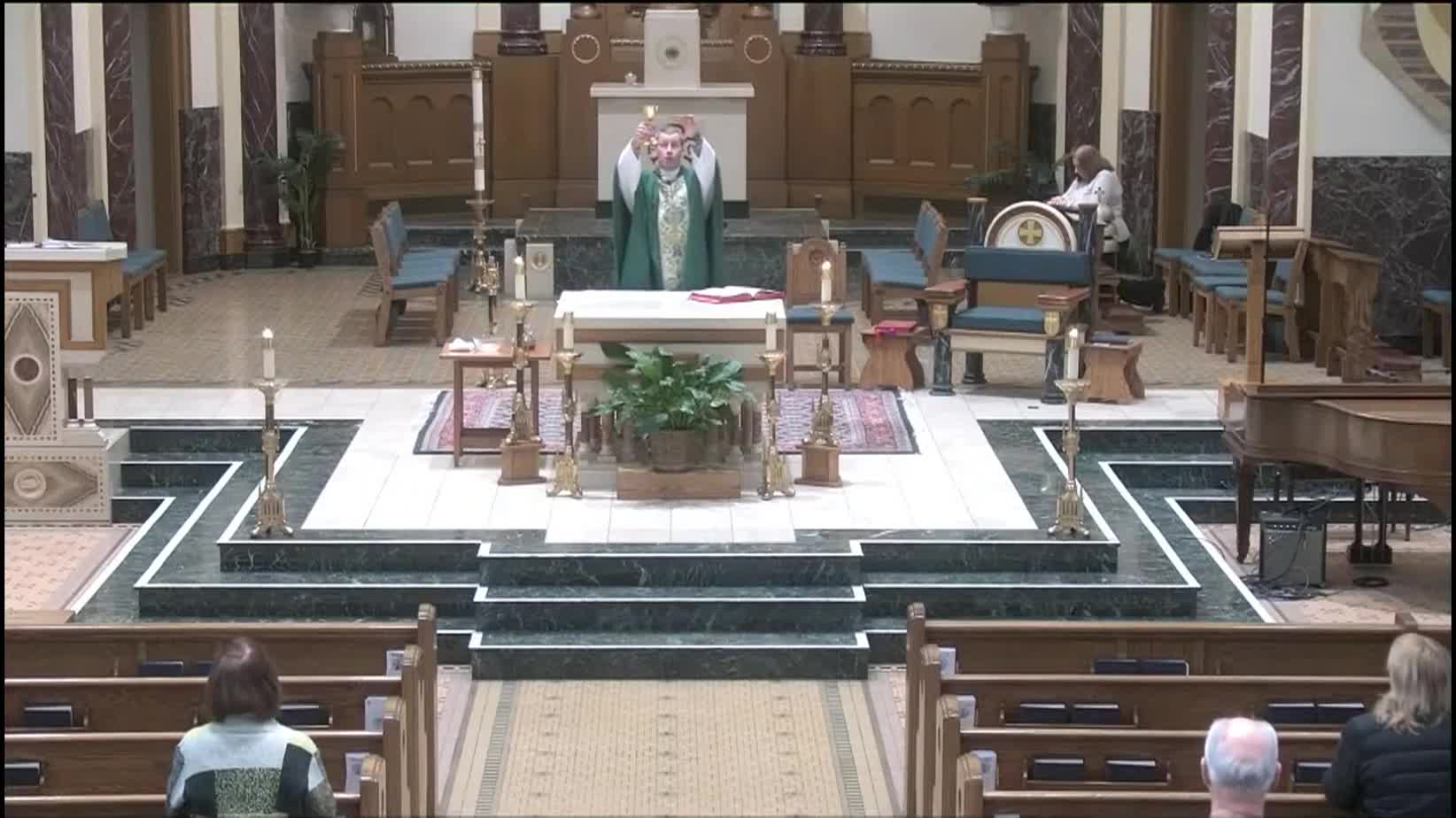 Thumbnail image for St Mary's & St Augustine's Mass for Monday of the First Week in Ordinary Time - 01/13/2025