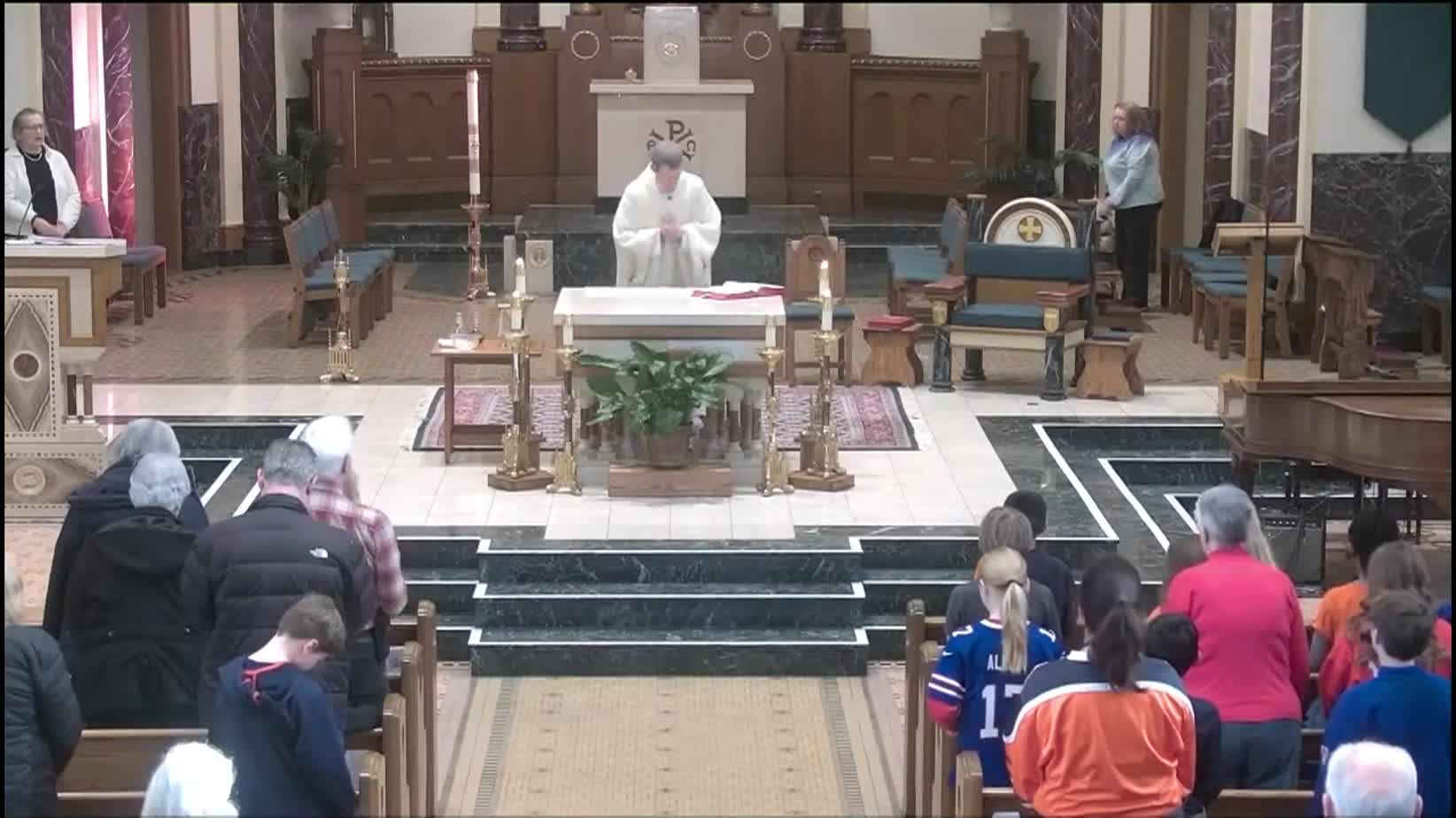 Thumbnail image for St Mary's & St Augustine's Mass for Monday of the Third Week in Ordinary Time - 01/27/2025