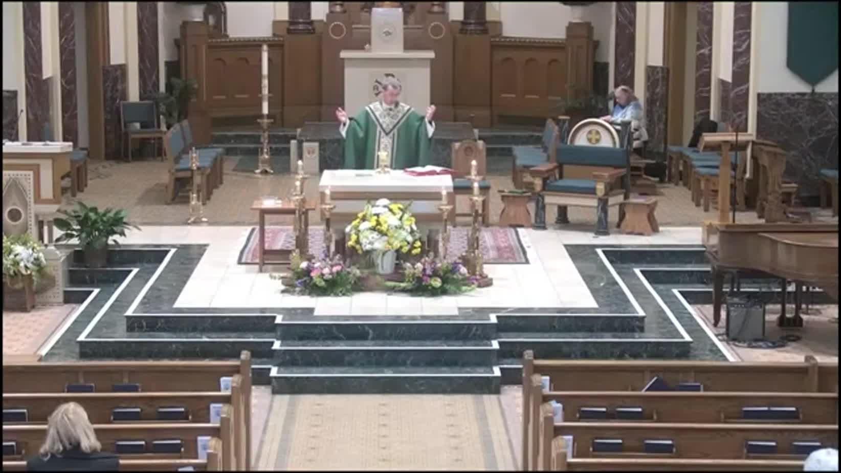 Thumbnail image for St Mary's & St Augustine's Mass for Monday of the Seventh Week in Ordinary Time - 02/24/2025