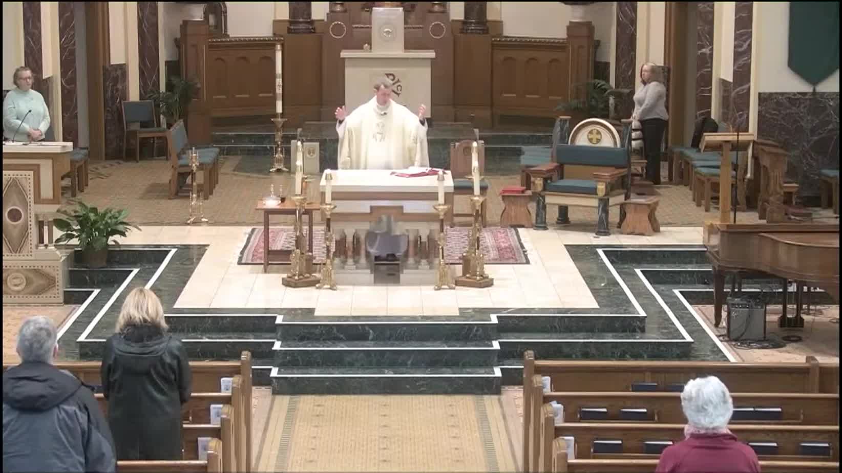 Thumbnail image for St Mary's & St Augustine's Mass for Monday of the Eighth Week in Ordinary Time - 03/03/2025