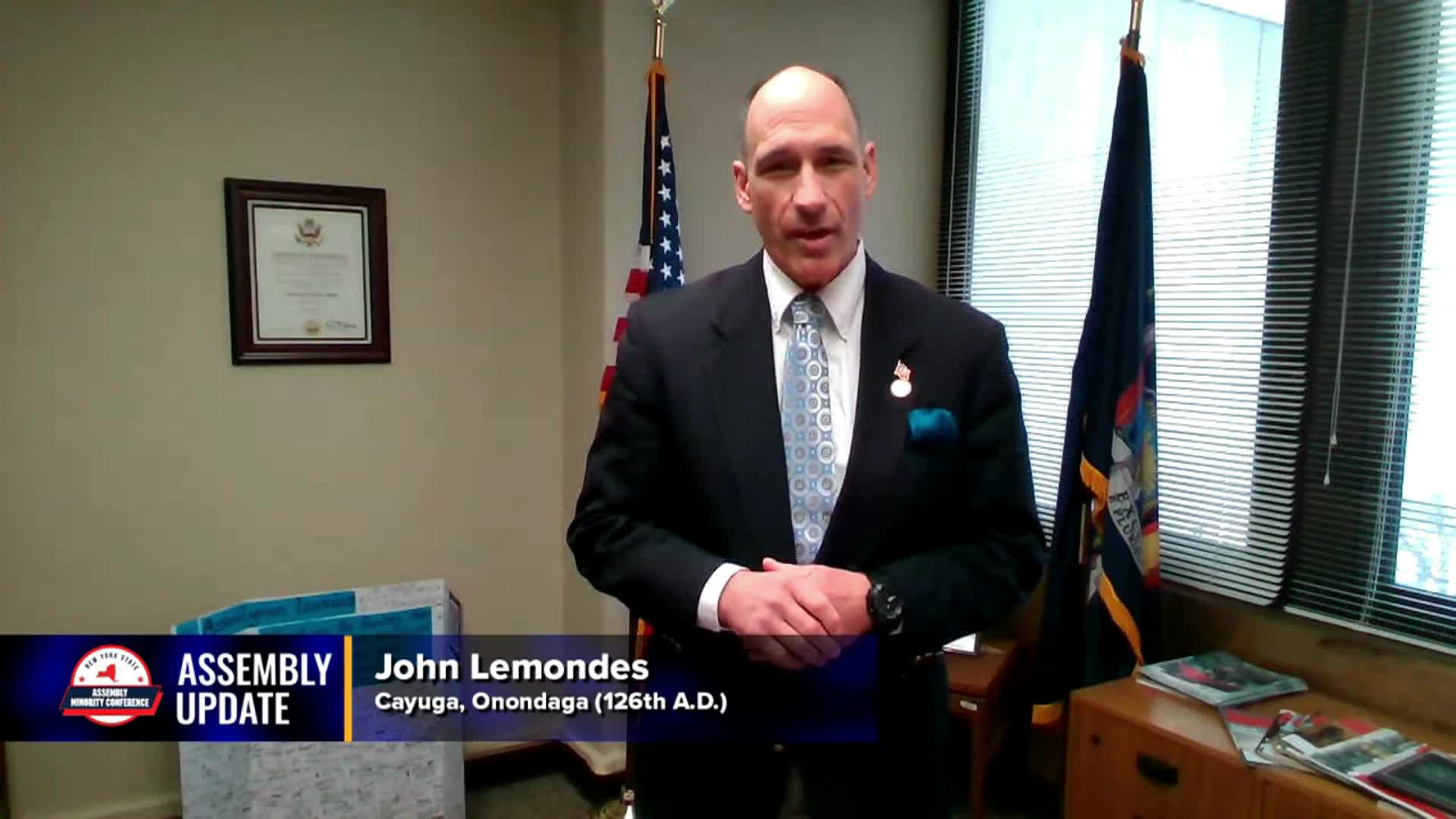 Thumbnail image for Assembly Update - John Lemondes - 03/19/2025