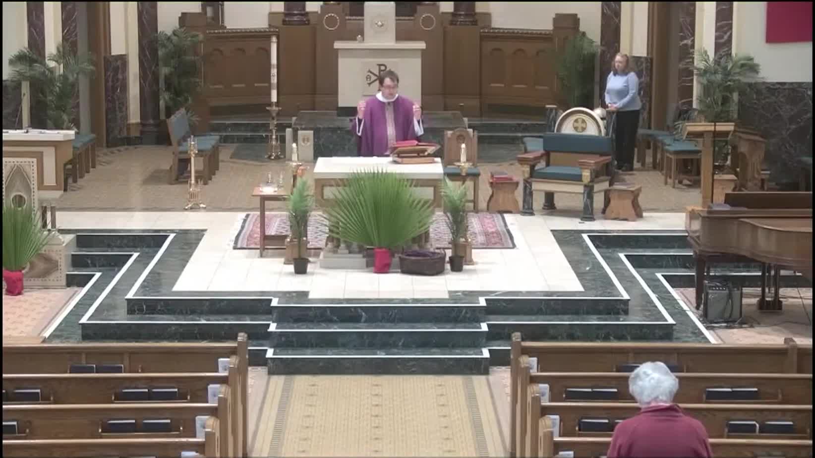 Thumbnail image for St Mary's & St Augustine's Mass for Monday of Holy Week - 04/14/2025